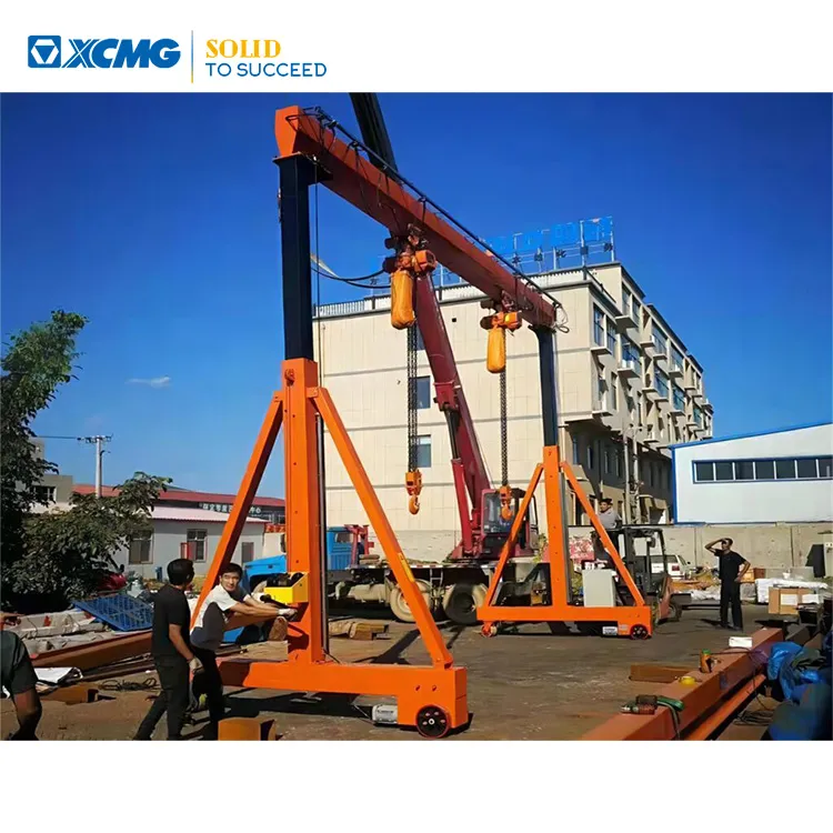 XCMG Official 1-10 Ton Small Mobile Gantry Crane Portable Gantry Crane Hot Sale